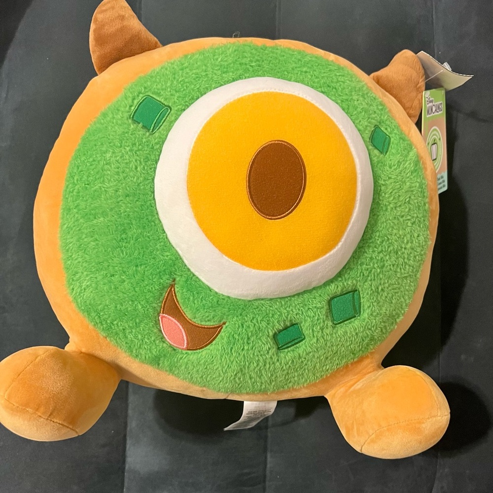 Mike Wazowski Avocado Breakfast Bagel Disney new plush toy